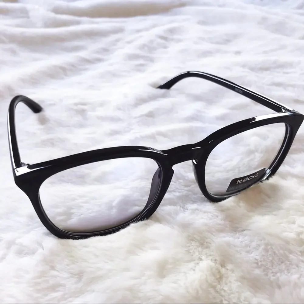 Sienna Black Computer Blue Light Glasses